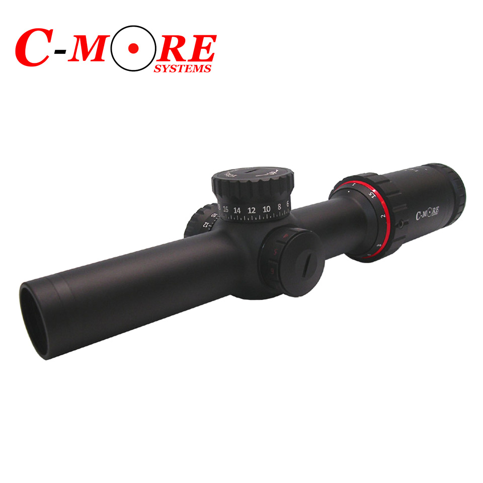 C-MORE C3 1-6x24 Competition Rifle Scope
