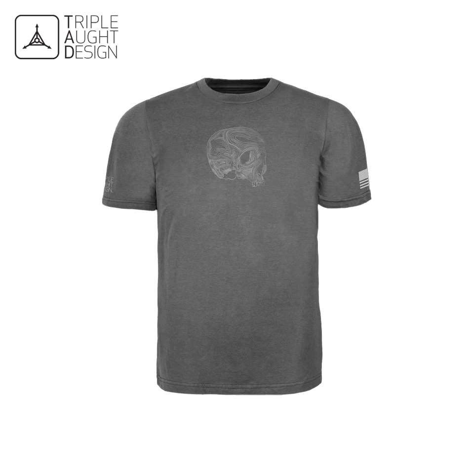 Topo Skull T-Shirt Asphalt