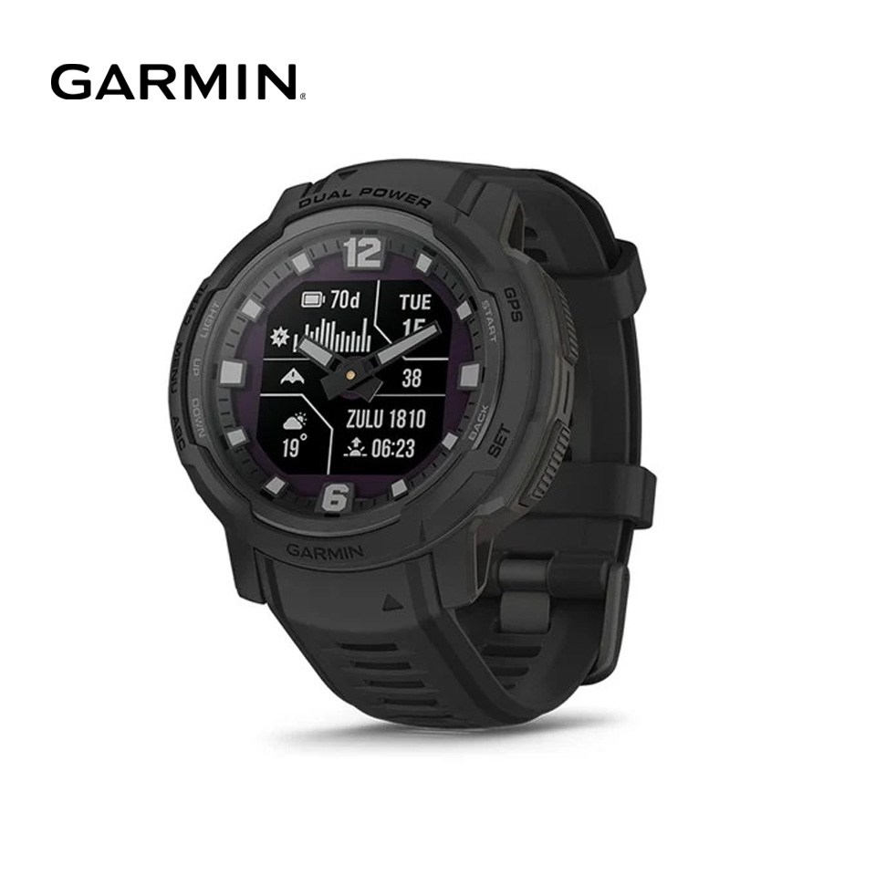 GARMIN Instinct Crossover Dual power Tactical Edition Black | 七洋交産株式会社  FRONTLINE