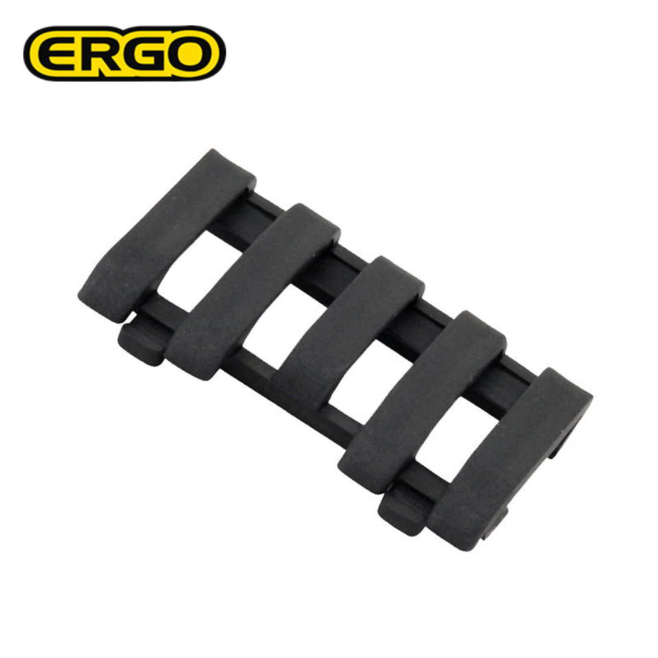 ERGO 5-SLOT LOW-PRO WIRE LOOM RAIL COVERS