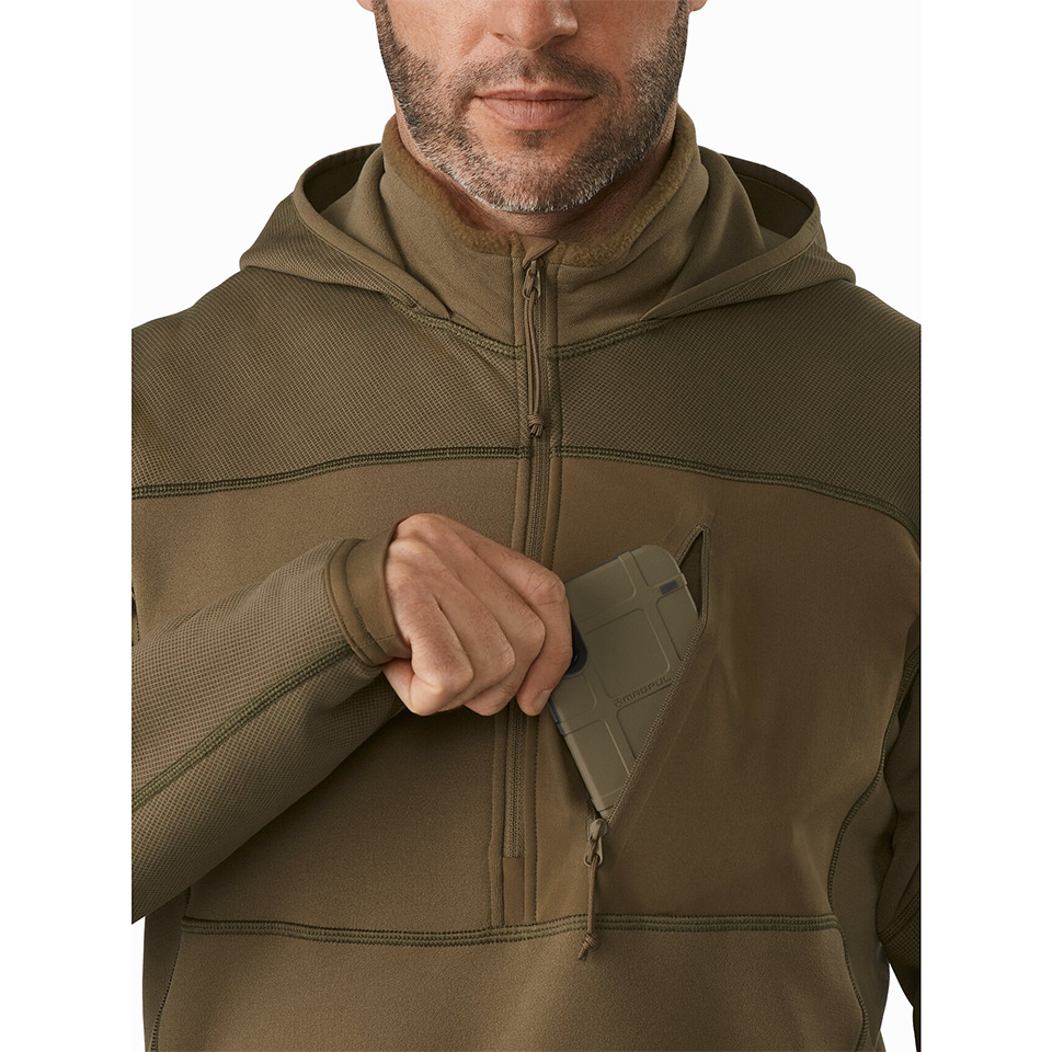 PTW(実物) Arc'teryx LEAF NAGA HOODY Crocodile - パーカー