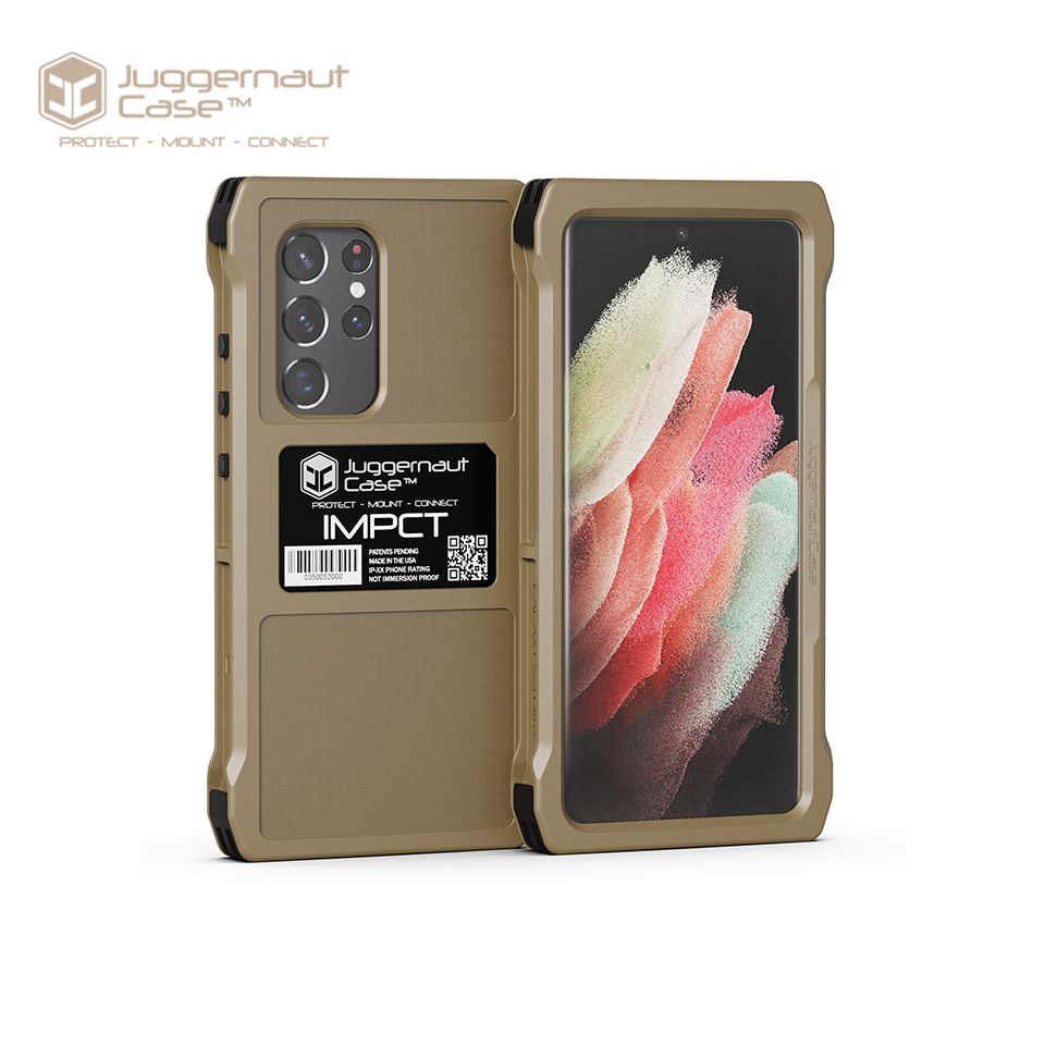 IMPCT, Galaxy S21 Ultra Phone Case Gray/White